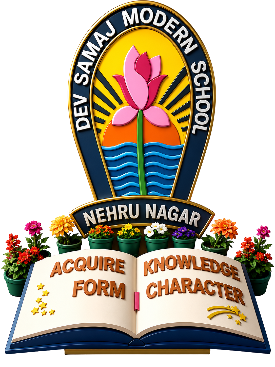Dev Samaj Emblem